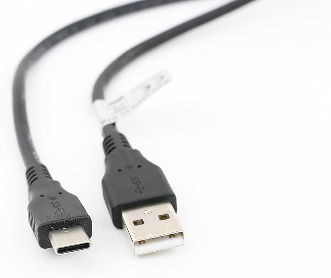 Mobile-Laden USB C auf USB A Kabel 3 Meter kompatibel mit Tolino Vision Color P4A344260 für Aufladen & Datenübertragung