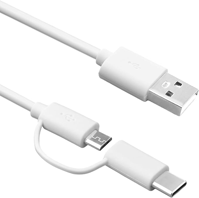 BOEEA Ladegerät UW0552A für Kindle Fire Tablet, Fire HD 7 8 9 10, Fire HDX, Paperwhite, Oasis E-Reader, Fire TV Stick mit USB-C und Micro US