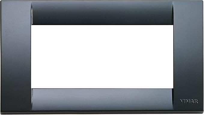 Vimar Serie Idea Platte Classica 4 Modul Plastico Idee grau graphit – Flexible Gestaltung & Langlebigkeit – SERIE